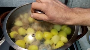 Свинина с картошкой и стручковой фасолью! Мега рецепт!