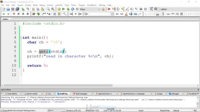 063 char functions (input) смотреть онлайн