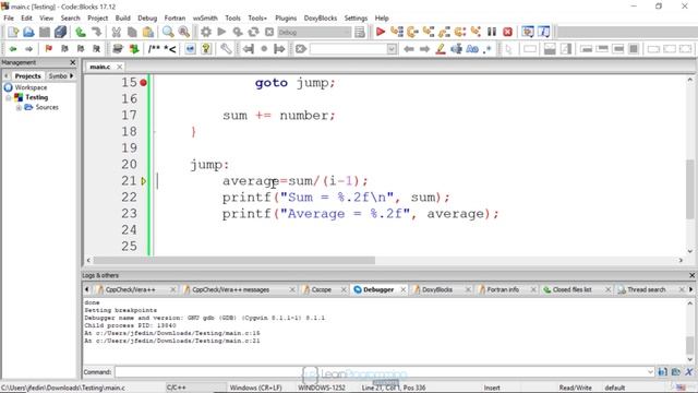 056 The goto statement смотреть онлайн