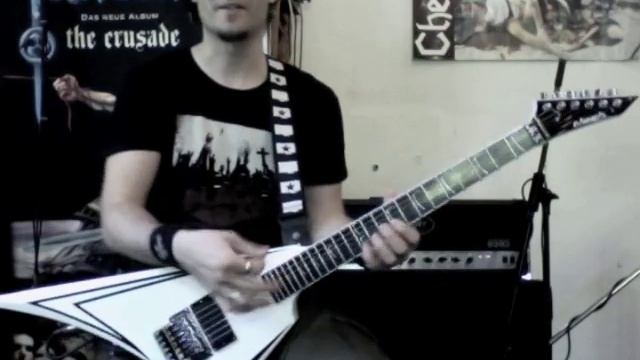 ESP Edwards E-AL-128 Scythe - Alexi Laiho Signature + Peavey 6505 /good Sound/