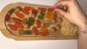 АСМР Итинг мармелад, конфеты и чипсы/ ASMR Eating marmalade, candy, chips