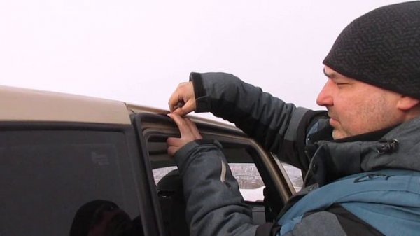 Спальник в Шевроле Нива, съёмная автономка.