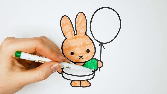 Bolalar Uchun Yoqimli Quyonni Qanday Chizish/Drawing Cute Rabbit for kids/Рисование Кролик для дете смотреть онлайн