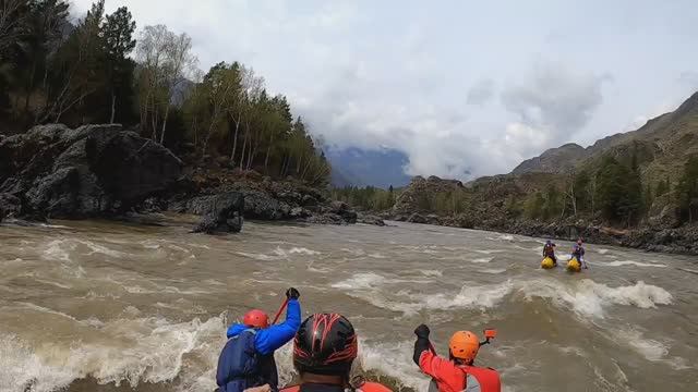 Сплав по Катуни, серия 5, Разговоры-водопады смотреть онлайн