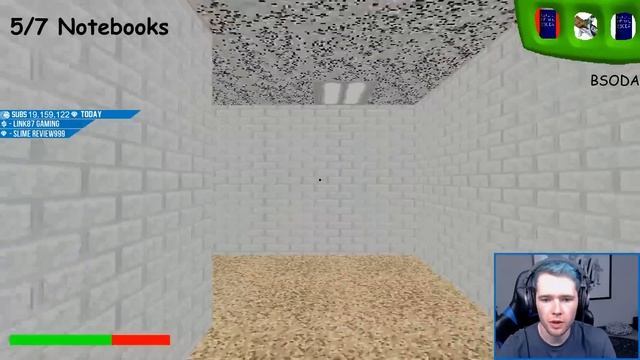 I BEAT BALDI!!! (Baldi's Basics Ending) смотреть онлайн