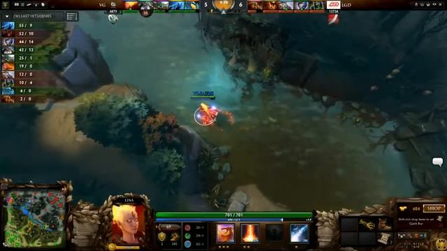 VG vs LGD. Интернешнл 2015. Игра 2 смотреть онлайн