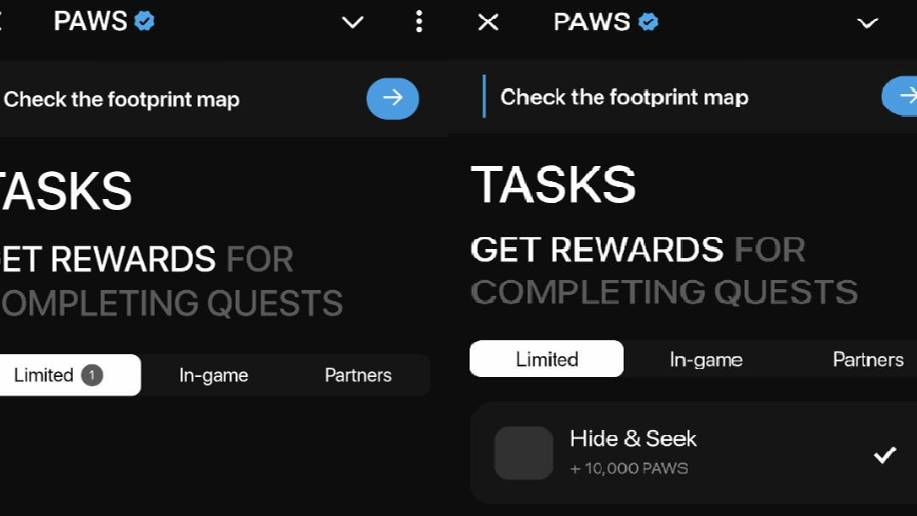 PAWS новое задание, Как выполнить новое задание в PAWS 9.01