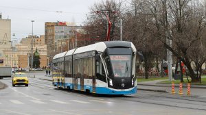 Поездка на трамвае 71-931М Витязь-МОСКВА по старому маршруту №46 (19.08.2024) №31307