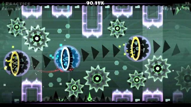 From Stereo Madness to an EXTREME DEMON (Geometry Dash) смотреть онлайн