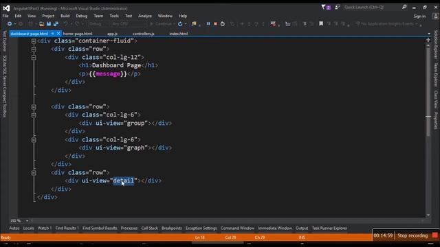 AngularJS Tutorial - Part 5.2 (ui-router) смотреть онлайн