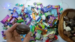 Асмр Шоколадный🧇🍮🍨БОЛЬШАЯ АСМР РАСПАКОВКА КОНФЕТ И ШОКОЛАДА🍬🍫🍨для вашего приятного засыпания