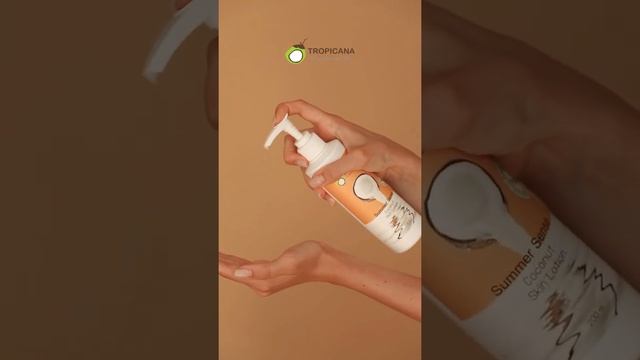 Лосьон для тела Tropicana (Тропикана) Summer Sence с кокосом холодного отжима смотреть онлайн