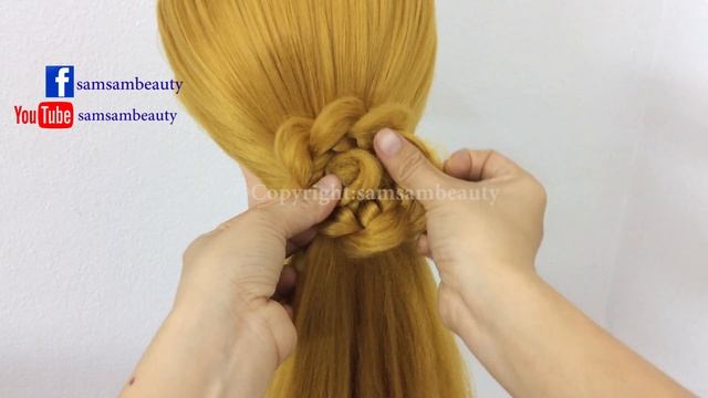 Top 3 Amazing Hairstyles Tutorials Compilation 2017 SAMSAM BEAUTY смотреть онлайн