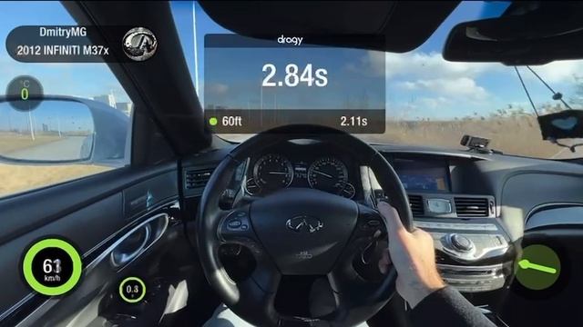 Infiniti M37xS 0-100