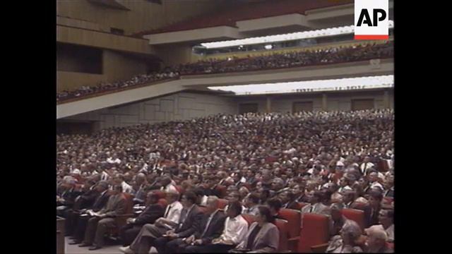 [State Kremlin Palace] Ecomony Forum Congress in 1996 Russian Anthem (In front) 28.06.1996 смотреть онлайн