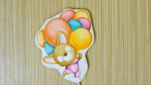 Роспись пряника Фенек / Gingerbread art fennec fox смотреть онлайн