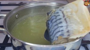 УХА из СКУМБРИИ всего за 30 минут! Аппетитный рыбный СУП из скумбрии!