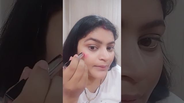No makeup look 👩🎤💄using Garnier BB cream 2023 #vishalizone #shorts смотреть онлайн