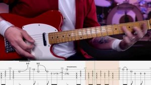 Dire Straits - Sultans of Swing - урок игры на электрогитаре с табами