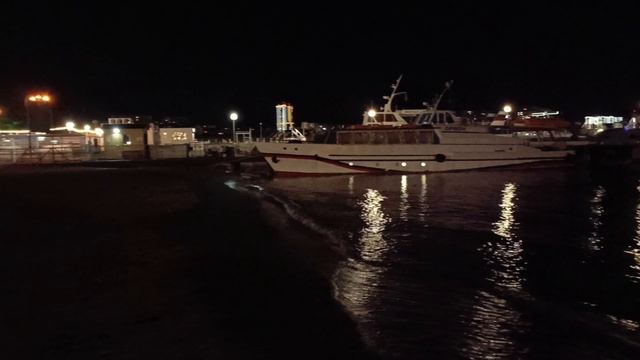 Вечернее январское море Геленджик. (02.01.2025)