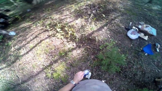 4ч. Ночёвка в лесу. Дрова ,еда и мошкорня! смотреть онлайн