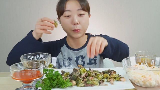 🐢 거북손 배말 🐢 Real sound ASMR Eatingsound смотреть онлайн