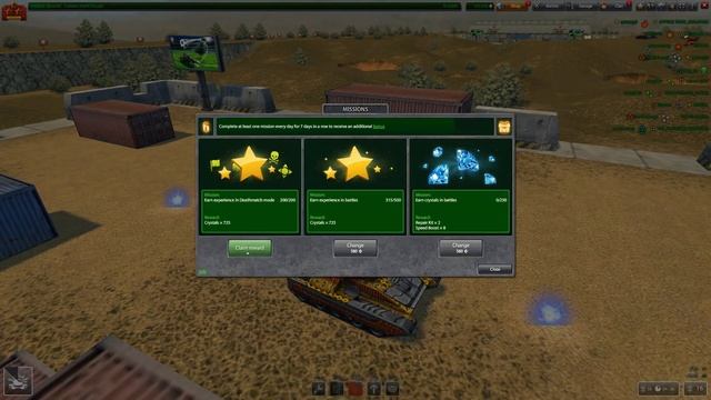 Tanki online - Opening FREE CONTAINERS From Missions! + Crazy Weekend! смотреть онлайн