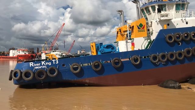 Forward Marine Enterprise Sdn Bhd launched 30M Tugboat named River King T3 смотреть онлайн