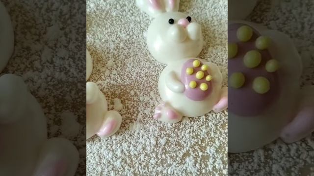 Делаем лапки зайчику из маршмэллоу смотреть онлайн