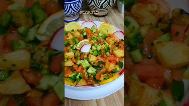 سلطة الخضار سهلة التحضير 🥗 смотреть онлайн