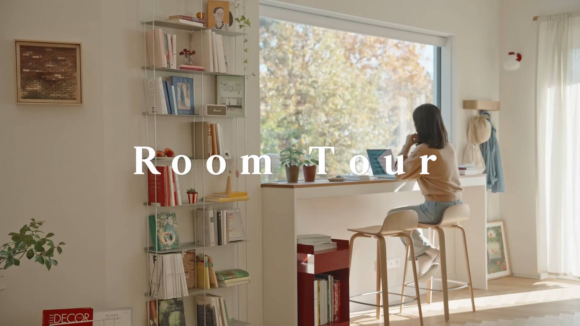 HAMIMOMMY Экскурсия по комнатамㅣДом в стиле кафе с видом на лес 🏡ㅣВлог смотреть онлайн