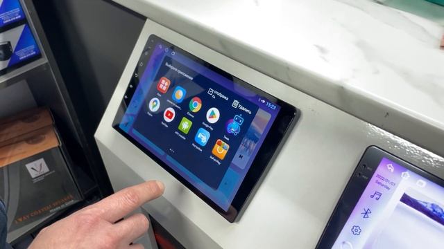 MARDS автомагнитола андроид 9 дюймов с голосовым помощником смотреть онлайн