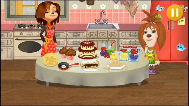 Барбоскины. Лиза Барбоскина умеет удивлять, кексы и смузи. смотреть онлайн