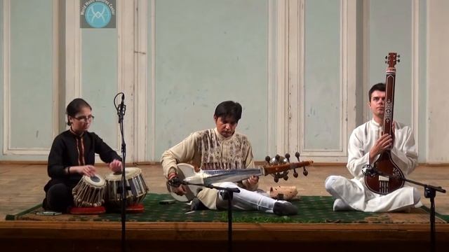 XIII "Universe of Sound" in Moscow. Atish Mukhopadhyay (sarod). смотреть онлайн