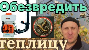 Подготовка теплицы к новому сезону - обработка, фумигация, газация, туманообразование