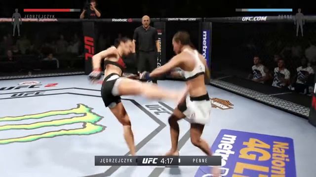 UFC 2 ● MMA GIRLS ● UFC WOMEN'S STRAWWEIGHT BOUT ● JOANNA JEDRZEJCYK VS JESSICA PENNE
