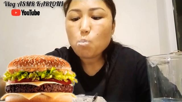 MUKBANG .burger /crunch/ смотреть онлайн