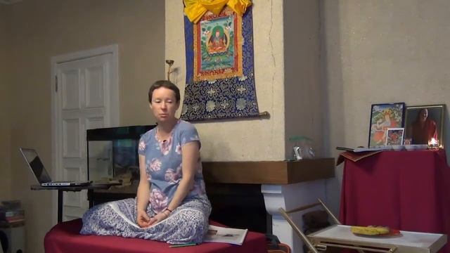 Ретрит в Бисерово 2018, занятие 04. Обзор курса Мастера Камалашилы, Любовь Луговая смотреть онлайн
