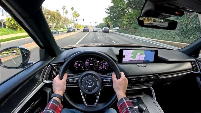 2025 Mazda CX-70 PHEV Premium Plus - POV Test Drive (Binaural Audio) смотреть онлайн