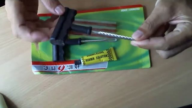 Ремонт бескамерных шин, набор для ремонта шин смотреть онлайн