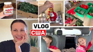 США ВЛОГ В любой непонятной ситуации... Убираю новогодний декор. Горжусь собой!