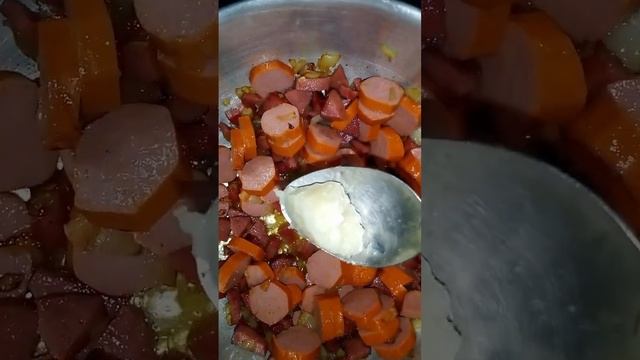 #shorts macarrão com salsicha simples e delicioso смотреть онлайн