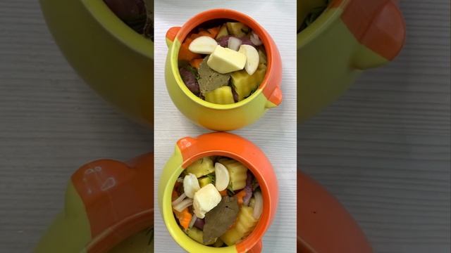 Жаркое в горшочках по-домашнему #shorts смотреть онлайн