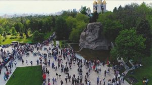 День победы в Волгограде | Бессмертный полк | Мамаев курган | Родина мать | 9 мая 2017