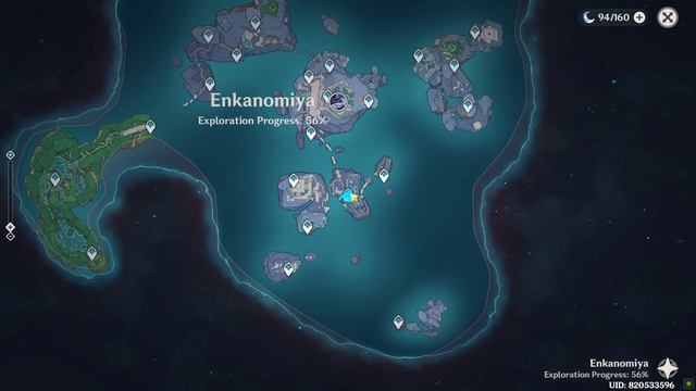 Kabayama Puzzle Genshin Impact (Sit at every single special spot) смотреть онлайн