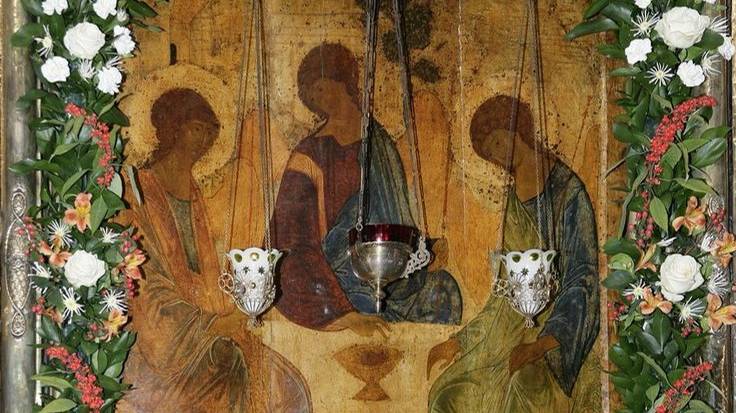 Акафист Пресвятой и Животворящей Троице смотреть онлайн