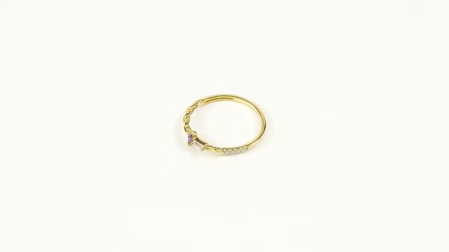 14 Ayar Altın Baget Zirkon Taşlı Kadın Yüzük смотреть онлайн