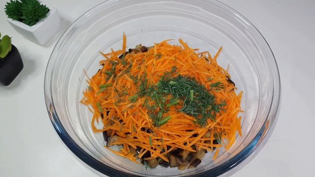 Салат из баклажанов по-Корейски! Быстро и Вкусно. смотреть онлайн
