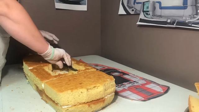 How to stack, carve and ganache xl custom boat cake diy tutorial смотреть онлайн