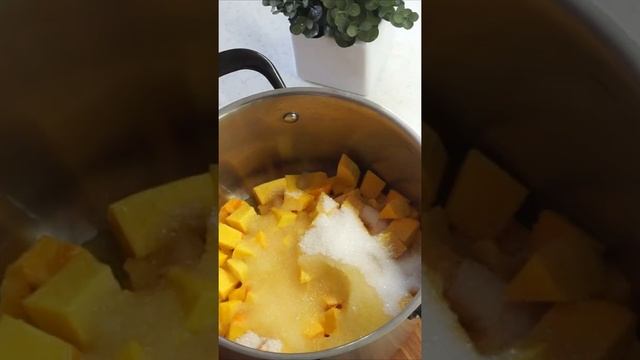 Dessert Made Of Pumpkin And Orange #Shorts